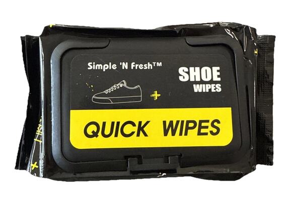 BIGBIGRIVER Accessories - Shoe wipes 30 Pcs Sneaker Wipes Cleaner Quick Travel Portable...